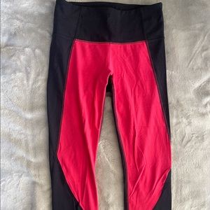 Colorblocked Athleta Capris